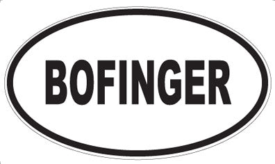 BOFINGER - Oval Magnet