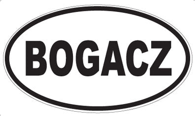 BOGACZ - Oval Magnet