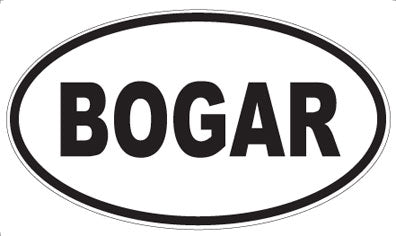 BOGAR - Oval Magnet