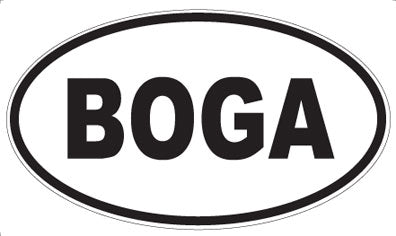 BOGA - Oval Magnet