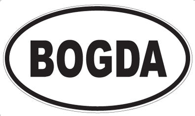BOGDA - Oval Magnet