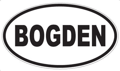 BOGDEN - Oval Magnet