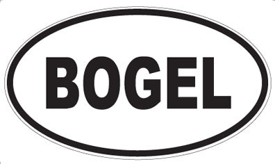 BOGEL - Oval Magnet