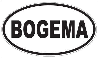 BOGEMA - Oval Magnet