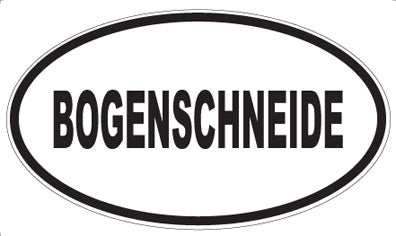 BOGENSCHNEIDE - Oval Magnet
