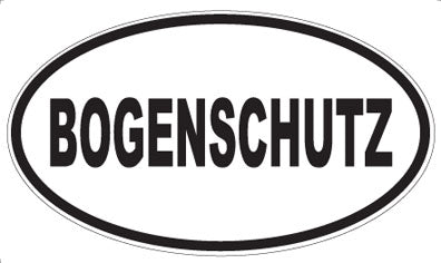 BOGENSCHUTZ - Oval Magnet