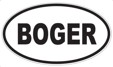 BOGER - Oval Magnet