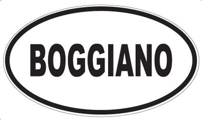 BOGGIANO - Oval Magnet