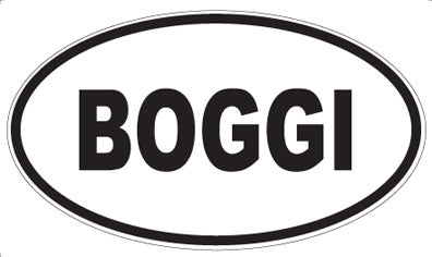 BOGGI - Oval Magnet