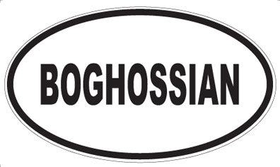 BOGHOSSIAN - Oval Magnet