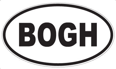 BOGH - Oval Magnet