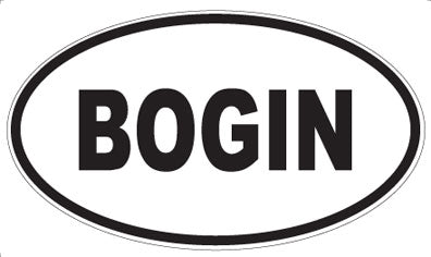 BOGIN - Oval Magnet
