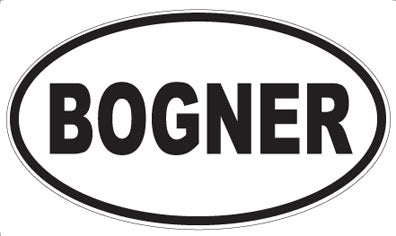 BOGNER - Oval Magnet