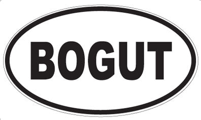 BOGUT - Oval Magnet