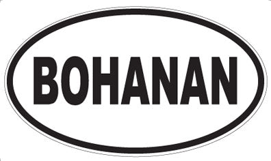 BOHANAN - Oval Magnet