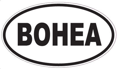 BOHEA - Oval Magnet