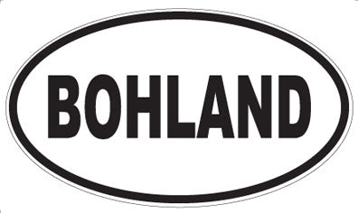 BOHLAND - Oval Magnet
