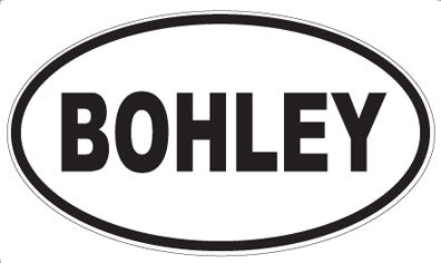 BOHLEY - Oval Magnet