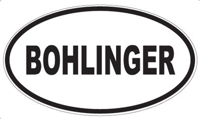 BOHLINGER - Oval Magnet