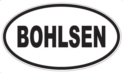 BOHLSEN - Oval Magnet