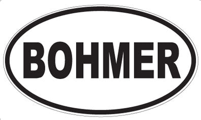 BOHMER - Oval Magnet