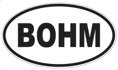 BOHM - Oval Magnet