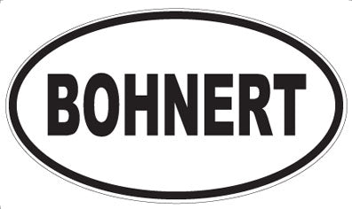 BOHNERT - Oval Magnet