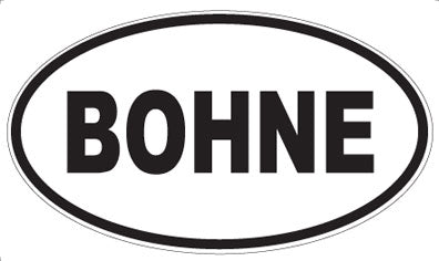 BOHNE - Oval Magnet