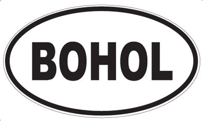 BOHOL - Oval Magnet