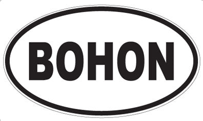 BOHON - Oval Magnet