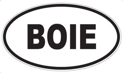 BOIE - Oval Magnet