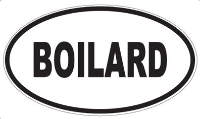 BOILARD - Oval Magnet