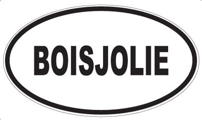 BOISJOLIE - Oval Magnet