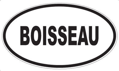 BOISSEAU - Oval Magnet