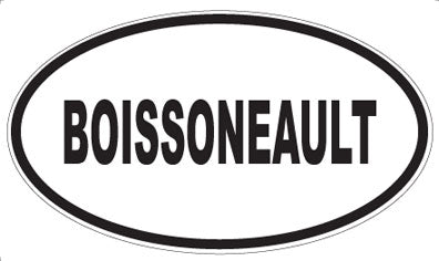 BOISSONEAULT - Oval Magnet
