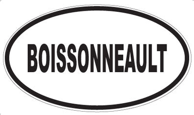 BOISSONNEAULT - Oval Magnet