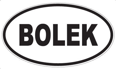 BOLEK - Oval Magnet