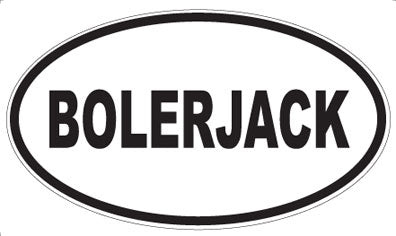 BOLERJACK - Oval Magnet