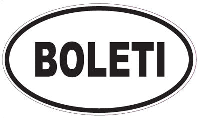 BOLETI - Oval Sticker