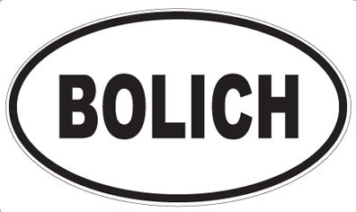 BOLICH - Oval Magnet