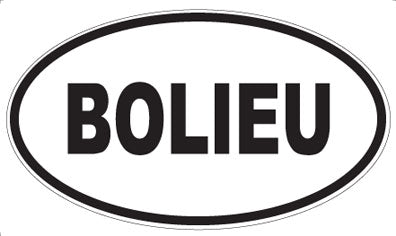 BOLIEU - Oval Magnet