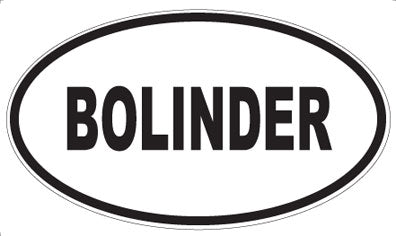 BOLINDER - Oval Magnet