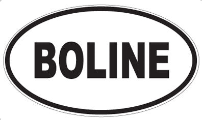 BOLINE - Oval Magnet