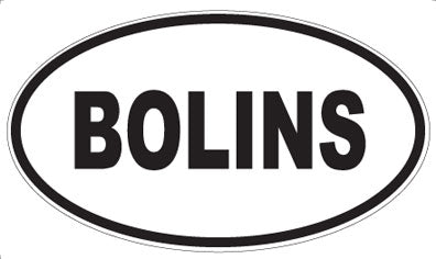 BOLINS - Oval Magnet