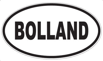 BOLLAND - Oval Magnet