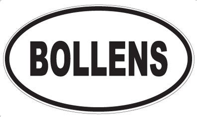 BOLLENS - Oval Magnet