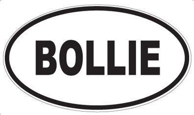 BOLLIE - Oval Magnet