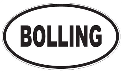BOLLING - Oval Magnet