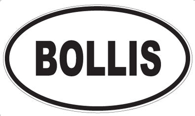 BOLLIS - Oval Magnet