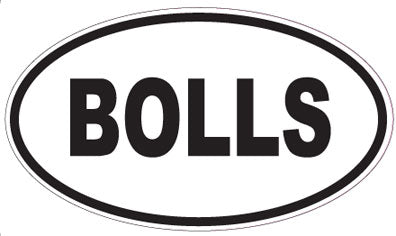 BOLLS - Oval Magnet